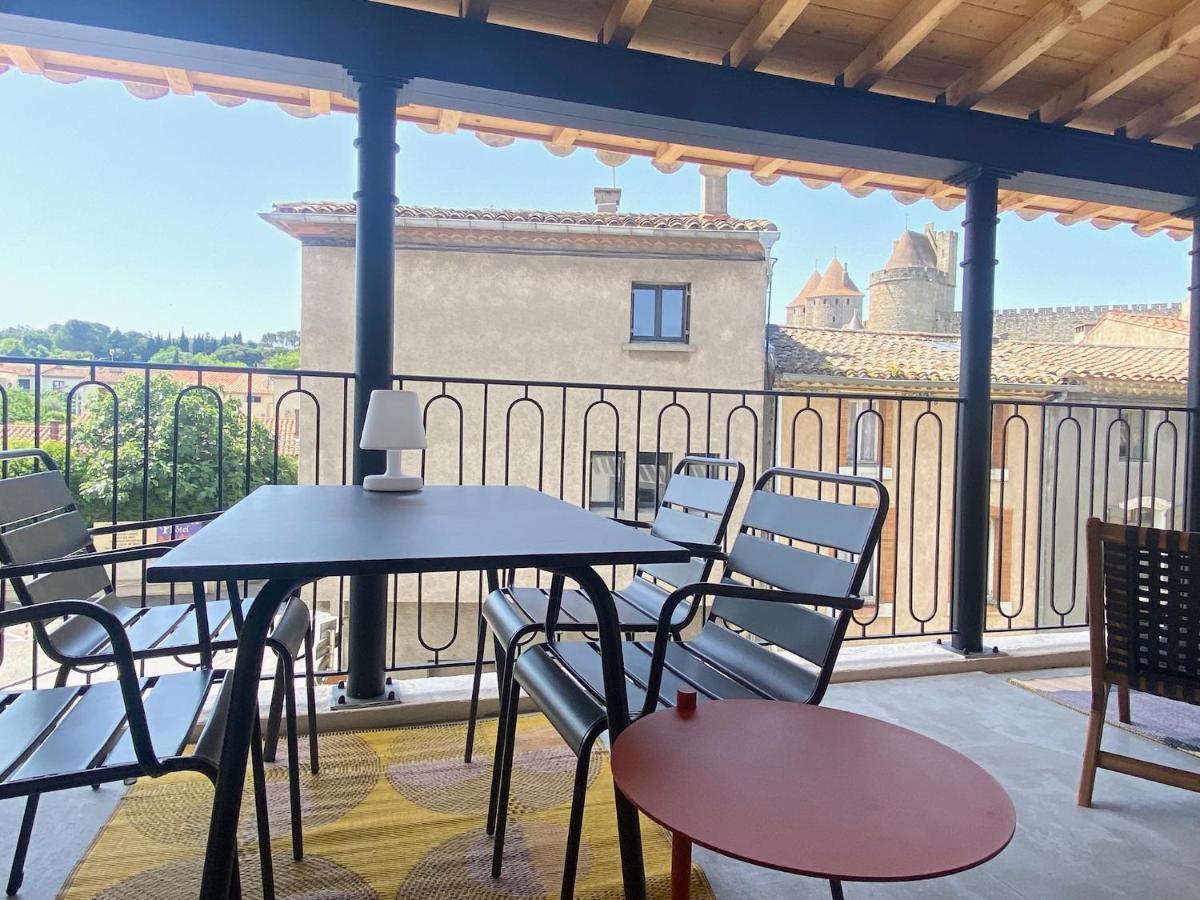Gite Au Pied De La Cite Medievale - Le 127 Carcassone Kültér fotó